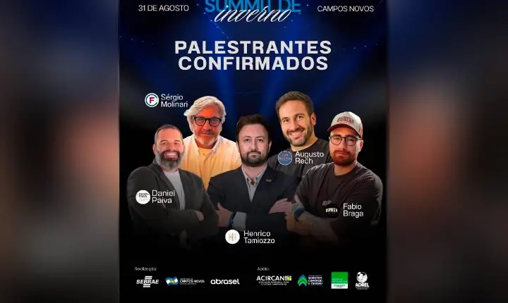 ACIRCAN apoia Summit de Inverno que acontece hoje em Campos Novos