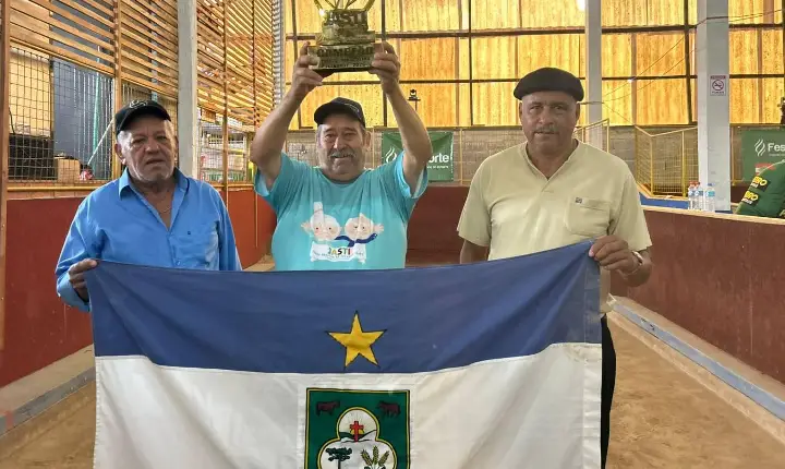 Campos Novos é campeão estadual no JASTI com ouro na bocha e no truco masculino