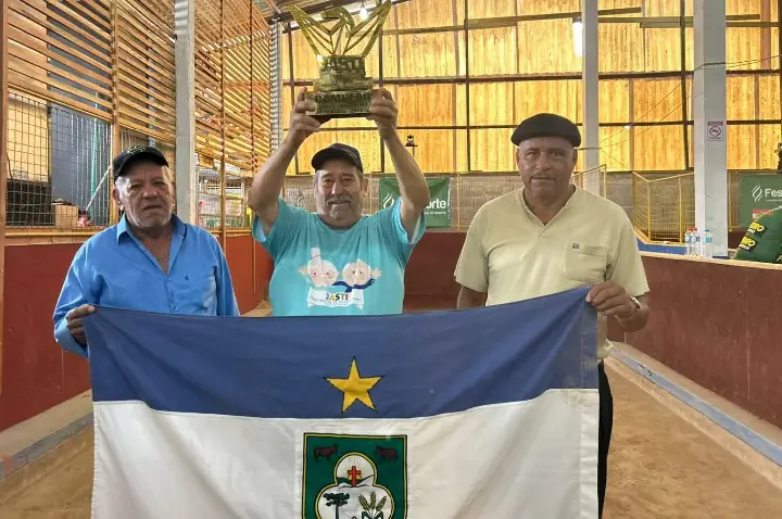 Campos Novos é campeão estadual no JASTI com ouro na bocha e no truco masculino