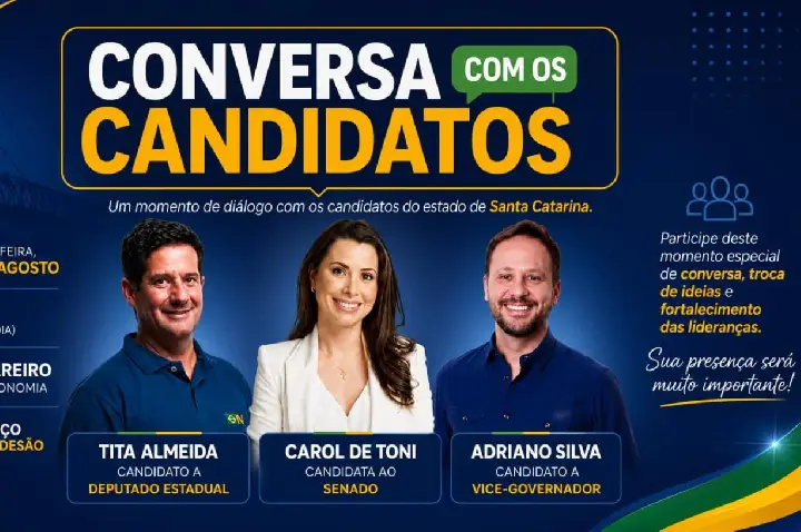 Campos Novos recebe evento Conversa com os Candidatos nesta sexta-feira
