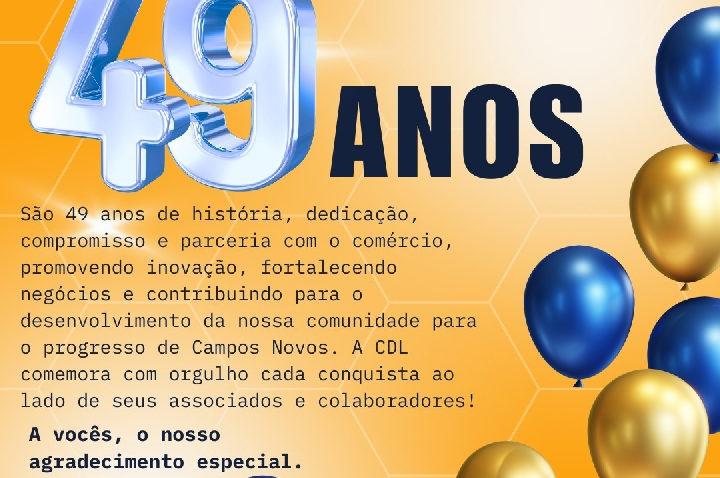 CDL Comemora 49 anos.