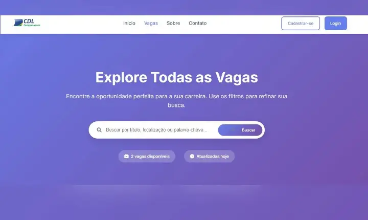 CDL de Campos Novos movimenta nova Plataforma de Empregos