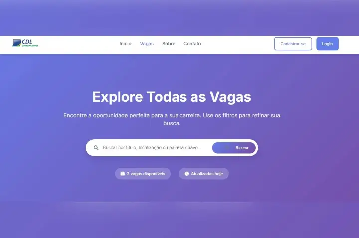 CDL de Campos Novos movimenta nova Plataforma de Empregos
