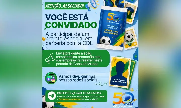 CDL incentivará ações promocionais durante a Copa do Mundo