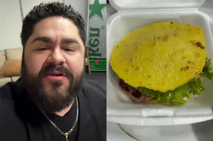 César Menotti prova x-polenta na ExpoFemi 2026 e elogia: “Bom demais”