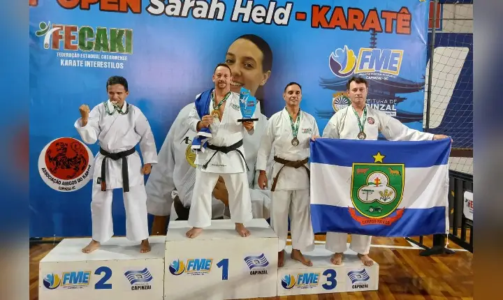 Destaque no tatame: atletas de Campos Novos sobem ao pódio em Capinzal