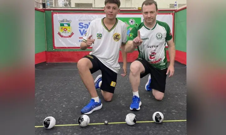 Equipe Pinheiros/SEL Campos Novos garante bons resultados em disputa de duplas