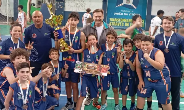 Equipes Sub-12 de Campos Novos participam de Festival de Basquete em Porto União