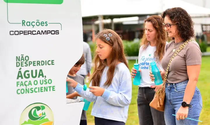Estações de água reduzem resíduos e reforçam sustentabilidade no 30º Show Tecnológico Copercampos