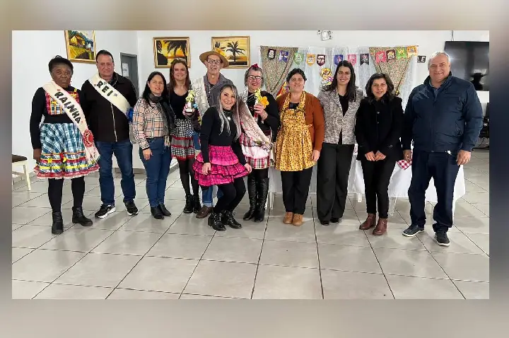 Festa Junina do Centro de Convivência do Idoso reúne integração, alegria e tradição em Campos Novos
