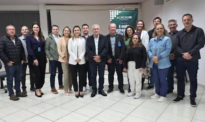 FIESC e ACIRCAN fortalecem parceria para ampliar benefícios às empresas de Campos Novos