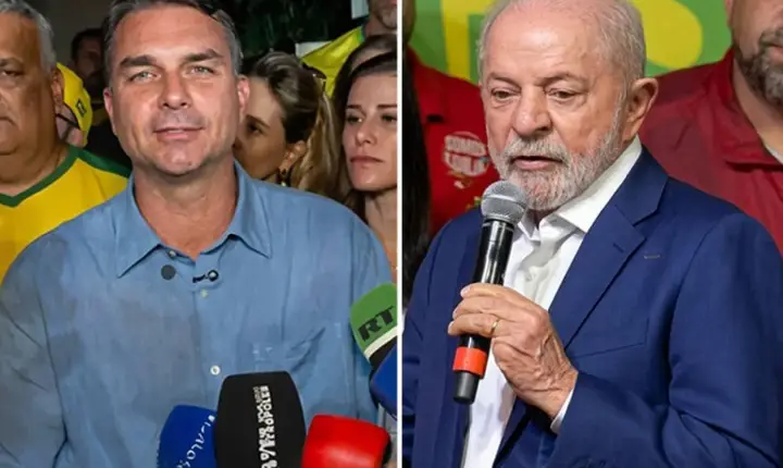 Flávio Bolsonaro (PL) e Lula (PT) vão disputar o 2º turno para a Presidência da República