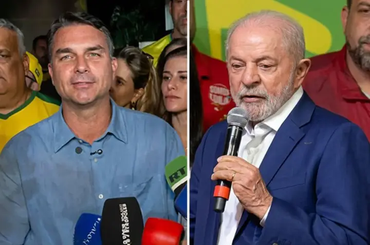 Flávio Bolsonaro (PL) e Lula (PT) vão disputar o 2º turno para a Presidência da República