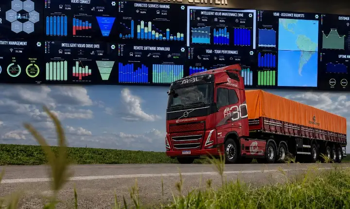 Frota da Copercampos se destaca em programa de condução inteligente da Volvo
