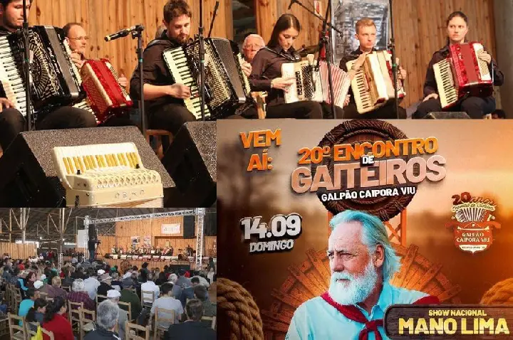Galpão “Caipora Viu” berço do Encontro de Gaiteiros de Campos Novos.