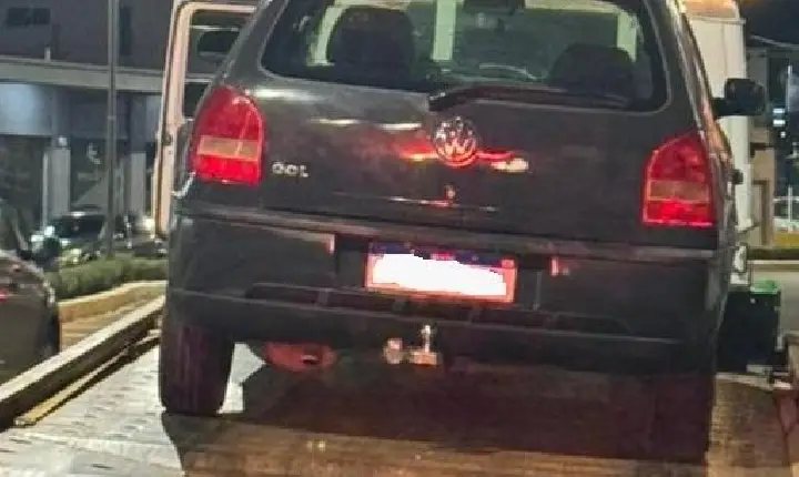 Homem é flagrado dirigindo sem CNH em Campos Novos e veículo é apreendido