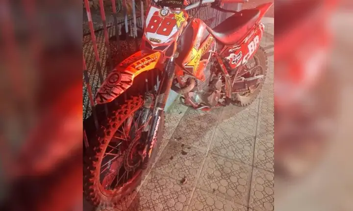 Homem é preso por conduzir motocicleta com chassi adulterado em Campos Novos