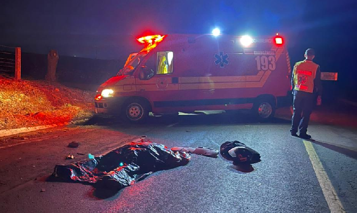 Homem morre após ser atropelado por veículo na SC-284.