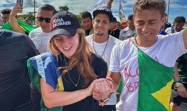 Isadora Piana relata participação em caminhada nacional pela liberdade e justiça