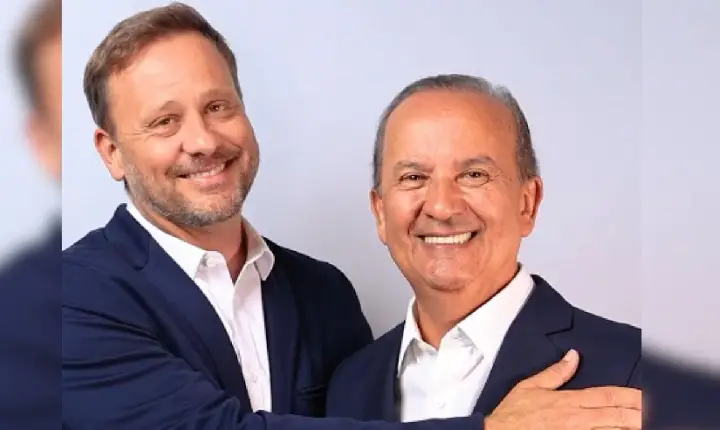 Jorginho Mello anuncia Adriano Silva como pré-candidato a vice-governador de Santa Catarina
