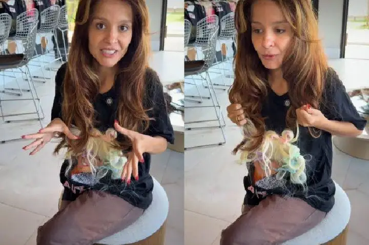 Maiara explica por que evita usar o cabelo natural: “Eu tava sem cabelo”