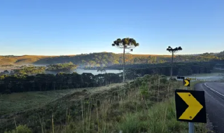Massa de ar frio provoca queda acentuada nas temperaturas em Santa Catarina