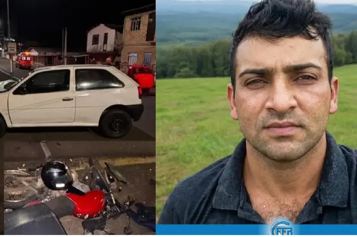 Motociclista envolvido em acidente em Campos Novos morre após uma semana internado em Joaçaba