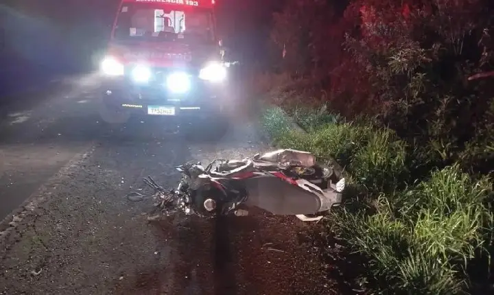 Motociclista perde a vida após colisão com picape na BR-470
