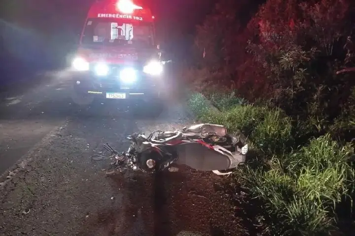 Motociclista perde a vida após colisão com picape na BR-470