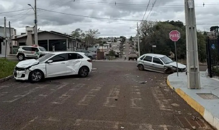Motorista foge sem prestar socorro após colisão com vítima ferida em Campos Novos