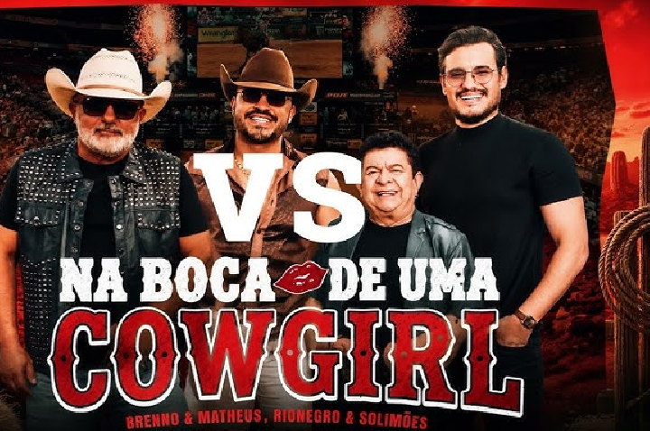 Na Boca de Uma Cowgirl”: Brenno & Matheus se unem a Rionegro & Solimões em aposta para o circuito de rodeios