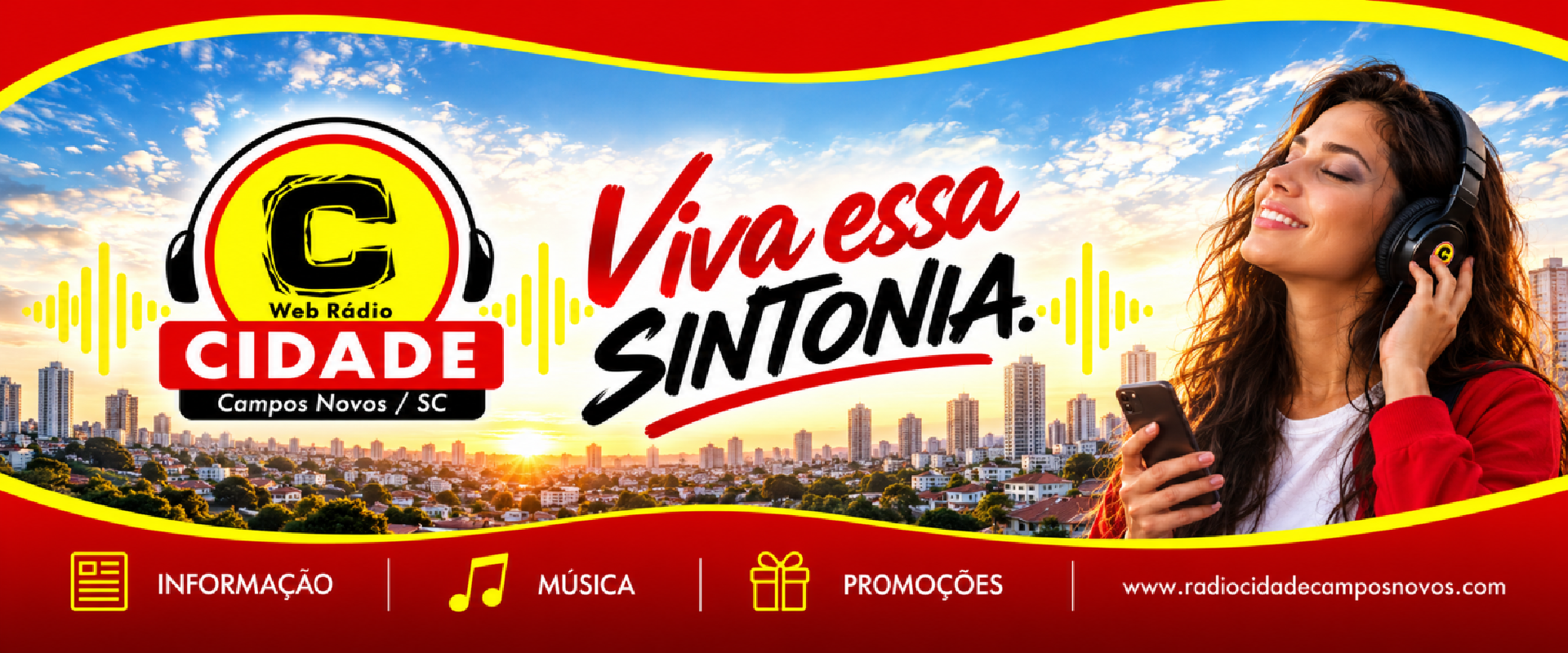 Embarque na nossa jornada sonora e descubra o melhor da música na Web Rádio Cidade