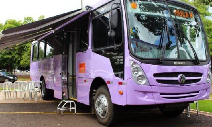 Ônibus Lilás estará em Campos Novos nesta quinta-feira (16) com ações de conscientização e serviços à comunidade.