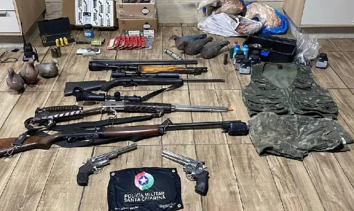 Operação “Predador Oculto” reforça o combate à caça ilegal e aos crimes contra a fauna silvestre em Ibiam/SC