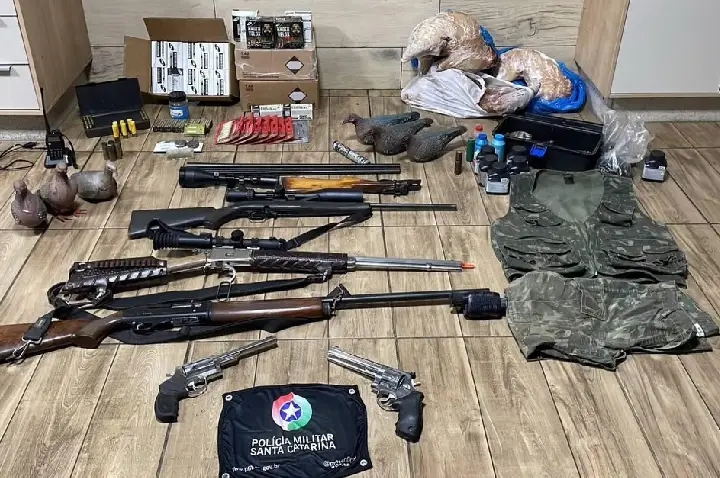 Operação “Predador Oculto” reforça o combate à caça ilegal e aos crimes contra a fauna silvestre em Ibiam/SC