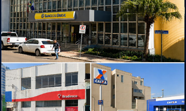 Paralisação de bancários afeta Caixa, Banco do Brasil e Bradesco em Campos Novos nesta quinta-feira