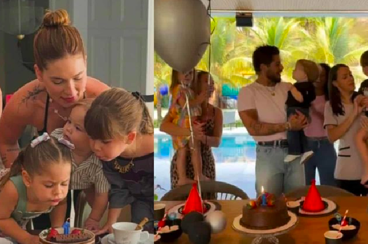 Pela 1ª vez, Virginia e Zé Felipe comemoram aniversário do filho separados.