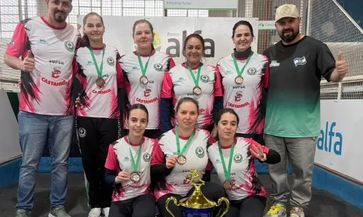 Pinheiros SEL Campos Novos conquista 3º lugar na Copa do Brasil Feminina de Bocha em Chapecó