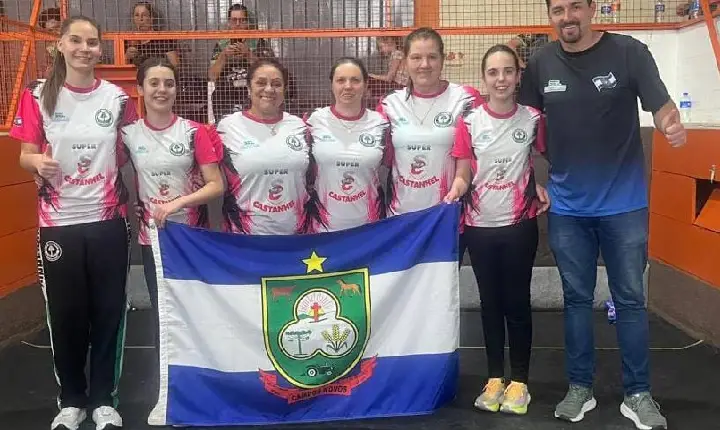 Pinheiros/SEL Campos Novos conquista 3º lugar na Taça Barriga Verde de Bocha Feminina
