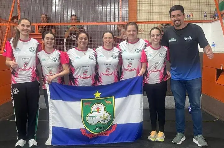Pinheiros/SEL Campos Novos conquista 3º lugar na Taça Barriga Verde de Bocha Feminina