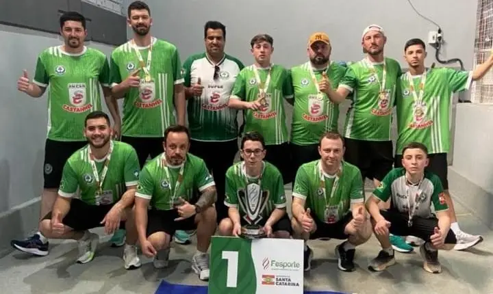 Pinheiros SEL Campos Novos é campeão da fase microrregional do JASC 2025.