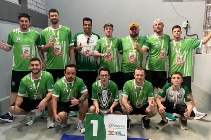Pinheiros SEL Campos Novos é campeão da fase microrregional do JASC 2025.