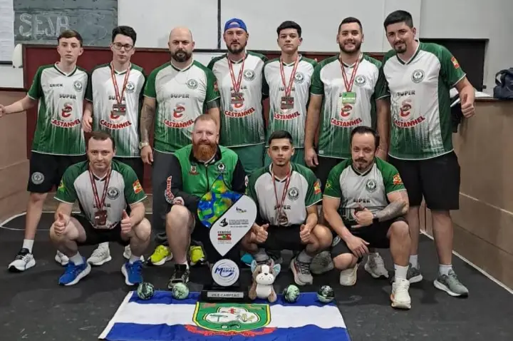 Pinheiros/SEL Campos Novos é vice-campeão da 4ª Copa do Brasil de Clubes de Bocha em Luzerna