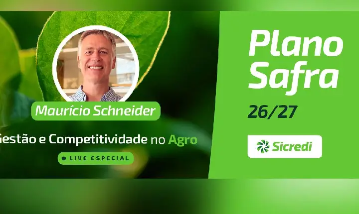 Plano Safra 2026/2027: participe da live de lançamento e descubra oportunidades para fortalecer os resultados no campo