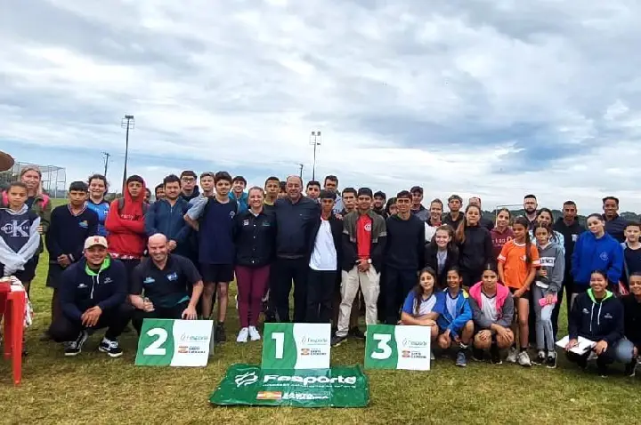 Prefeito Dirceu Kaiper – Pé participa da abertura da etapa Microrregional do JESC em Campos Novos