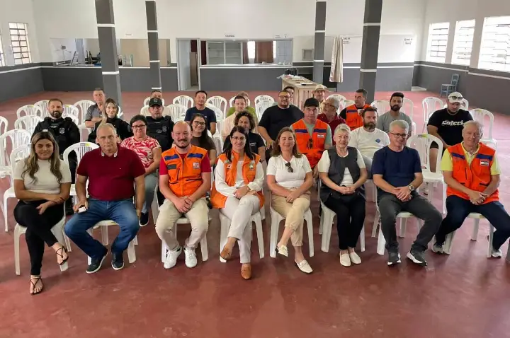 Prefeitura de Campos Novos realizou Simulado Geral e promoveu ciclo de palestras sobre gestão de desastres