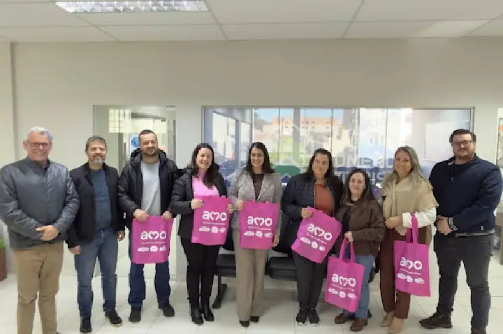 Prefeitura de Campos Novos recebe representantes do Grupo Amo