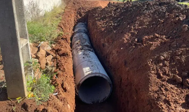 Prefeitura realizou melhorias na Rua Ermelinda Tesser para acabar com alagamentos