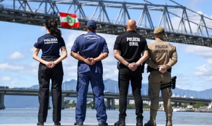 Santa Catarina segue como o estado mais seguro do Brasil.
