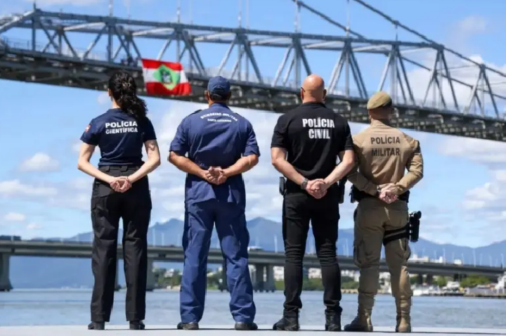 Santa Catarina segue como o estado mais seguro do Brasil.